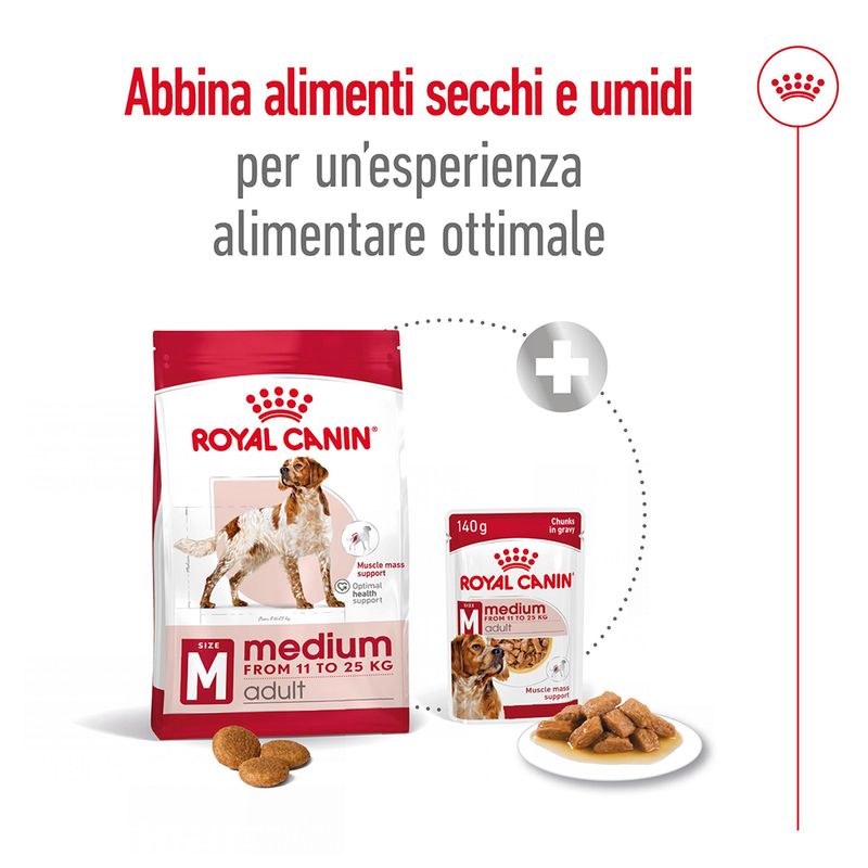 Royal Canin Medium Adult 15 kg - Crocchette per Cani Royal Canin Medium Adult 15 kg - Crocchette per Cani